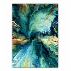 Abstract Fluid Painting Giclee Print