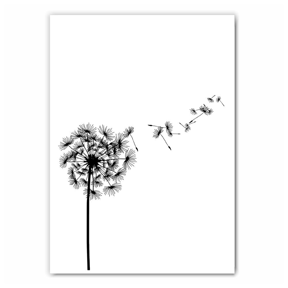 Dandelion in the Wind Print