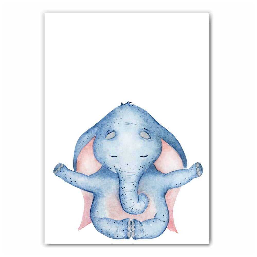 Elephant Nursery Print