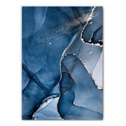 Abstract Blues Print 1