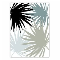 Abstract Tropical Leaves Print Set - 2