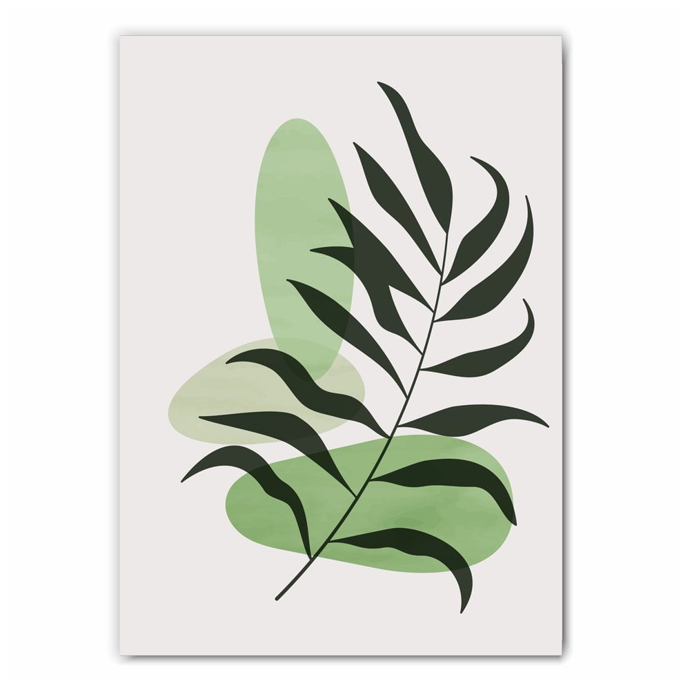 Minimalist Leaves Print Set - 1