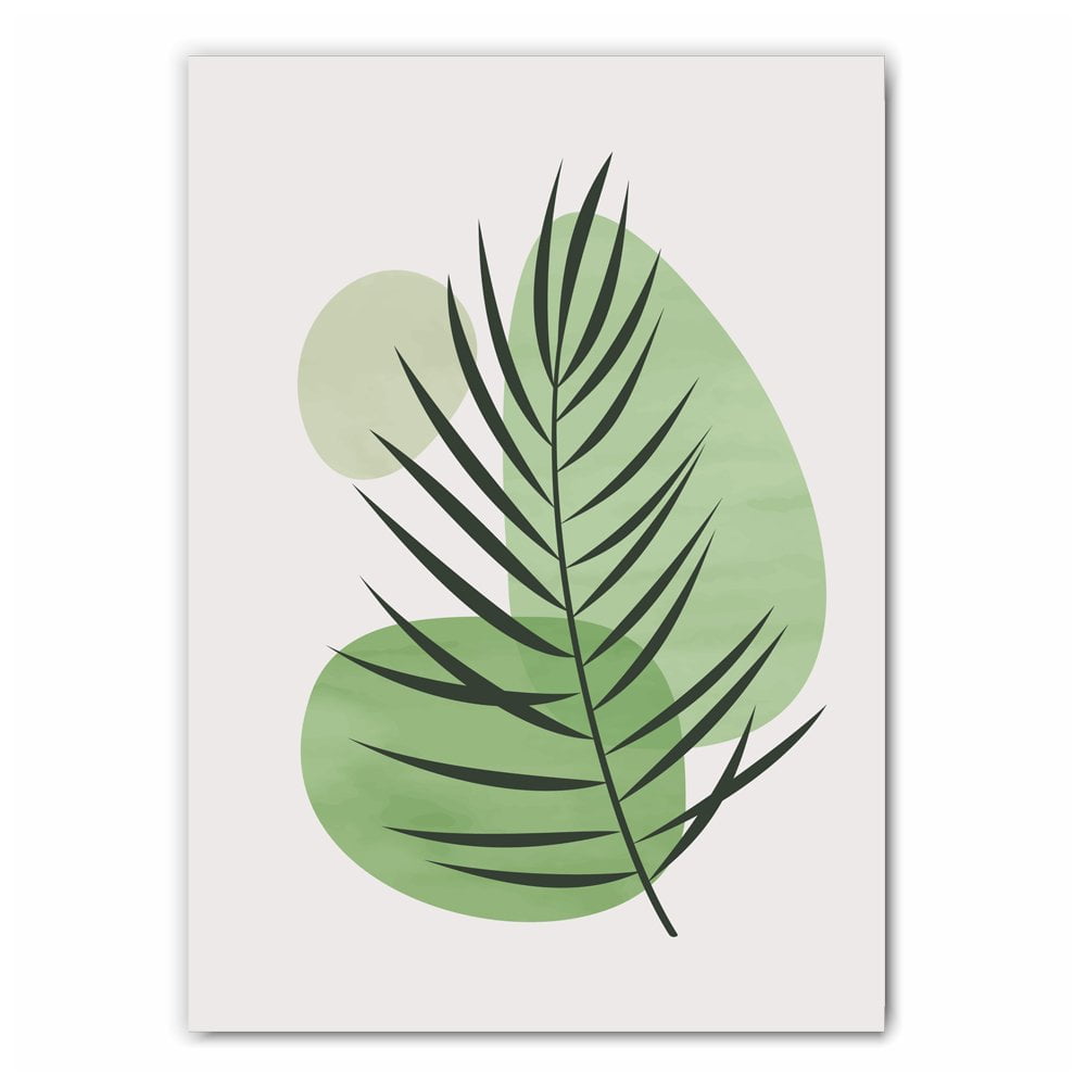 Minimalist Leaves Print Set - 2