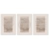 Abstract Line Drawing Print Set of 3