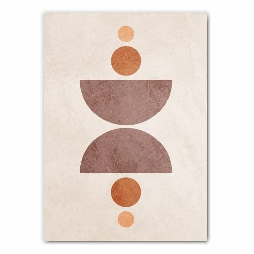 Symmetrical Circles Print Set - 1