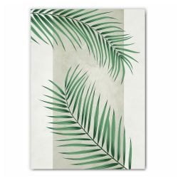 Minimalist Palm Leaf Print