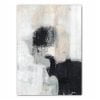 Abstract Black and White Painting Print