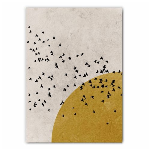 Birds at Sunrise Print Set - 1