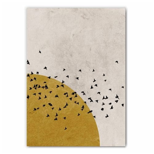 Birds at Sunrise Print Set - 2