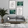 Abstract Line Art Ladies Gallery Wall