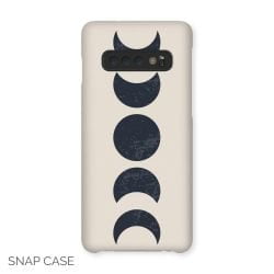 Monochrome Crescent Samsung Snap Case