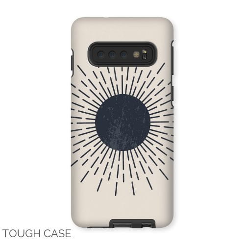 Monochrome Sun Samsung Tough Case