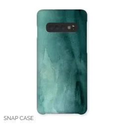 Watercolour Blue Samsung Snap Case