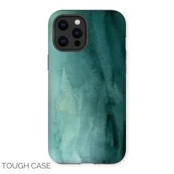 Watercolour Blue iPhone Tough Case