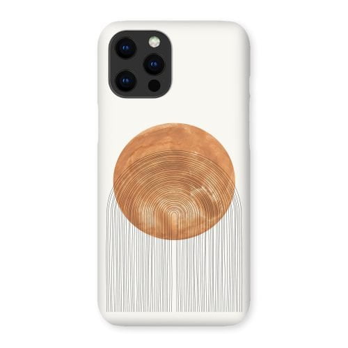 Sun and Line Arch Phone Case