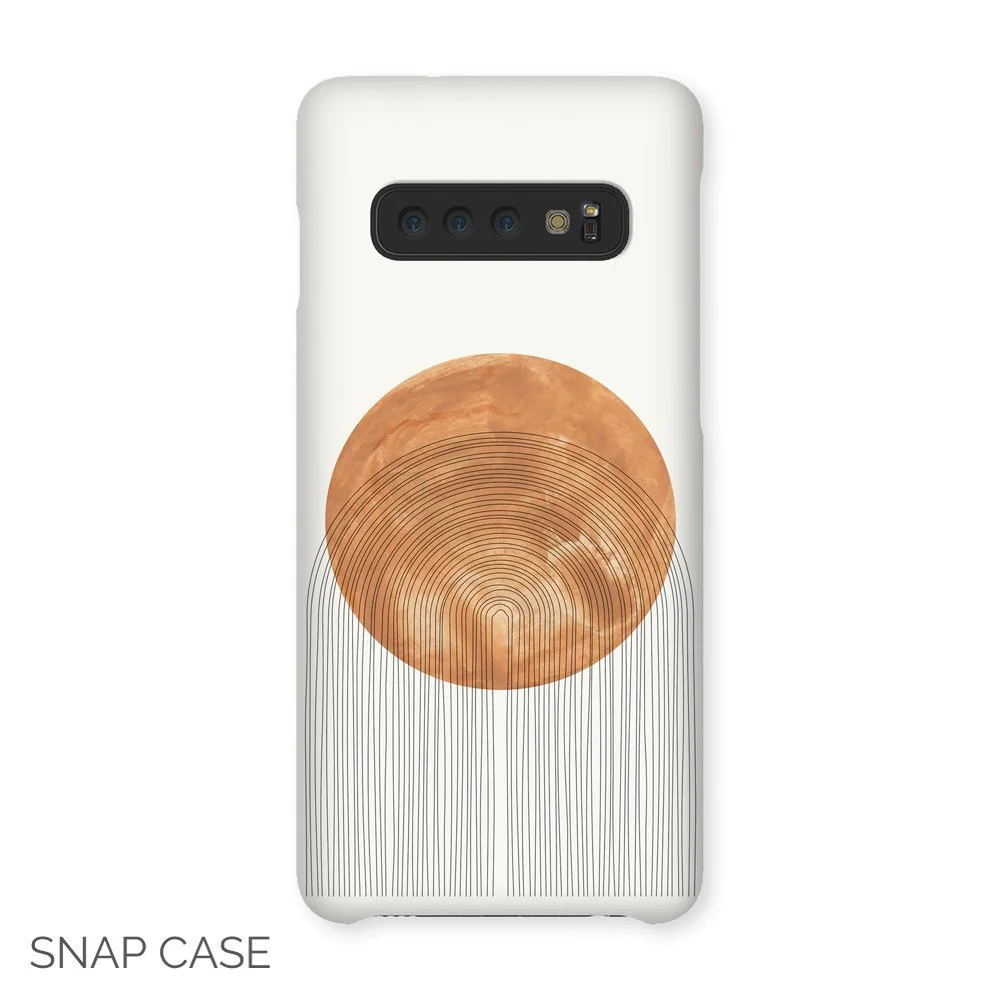 Sun and Line Arch Samsung Snap Case