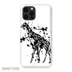 Abstract Giraffe iPhone Snap Case