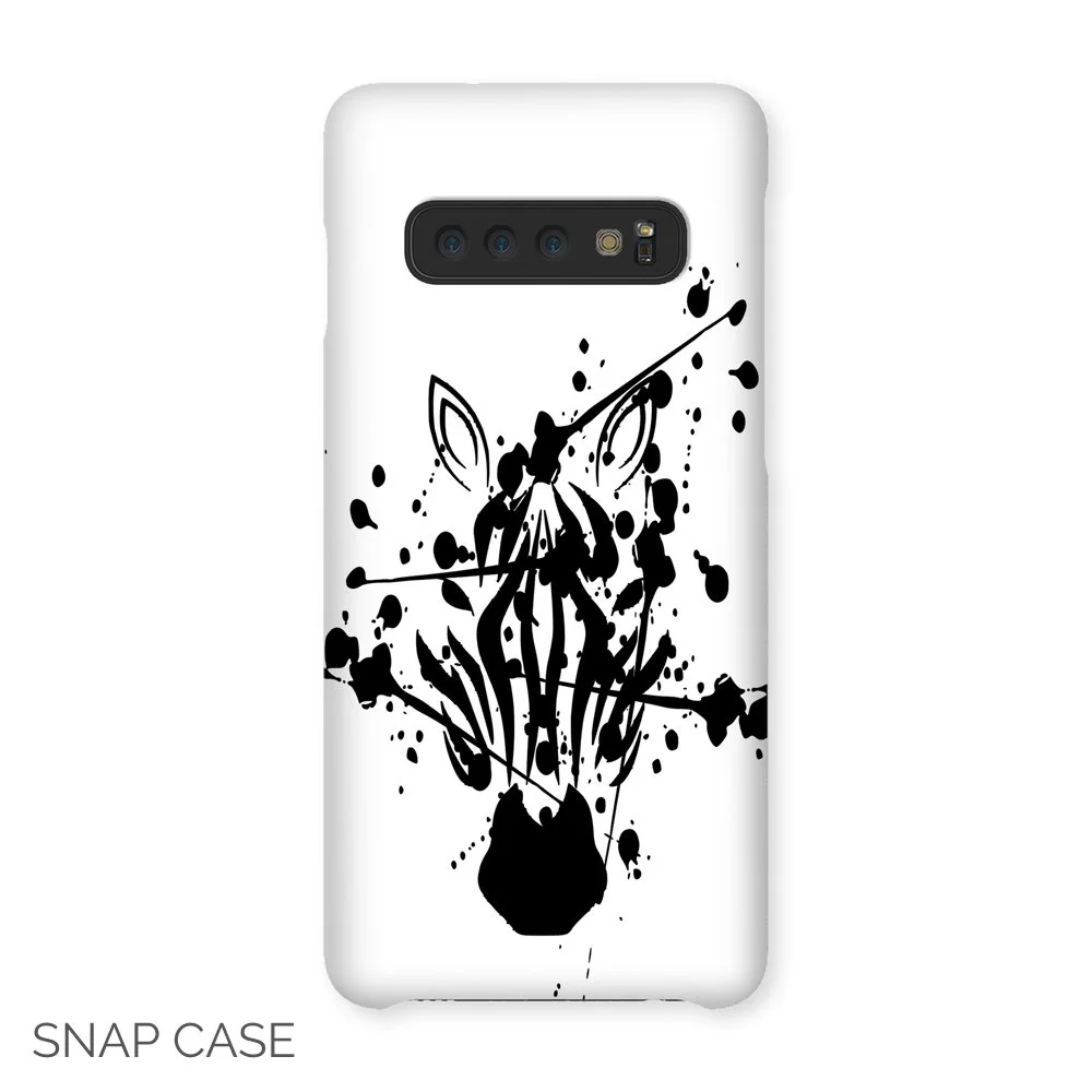 Abstract Zebra Samsung Snap Case