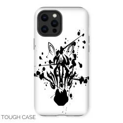 Abstract Zebra iPhone Tough Case