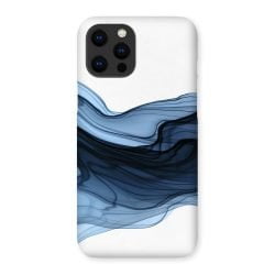 Abstract Blue Smoke Phone Case