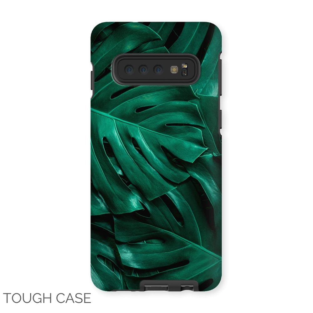 Tropical Monstera Leaf Samsung Tough Case