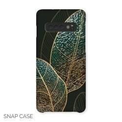 Abstract Gold Leaf Samsung Snap Case