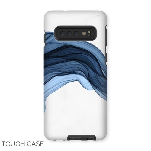 Abstract Blue Wave Samsung Tough Case