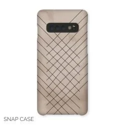 Cross Hatch Line Art Samsung Snap Case