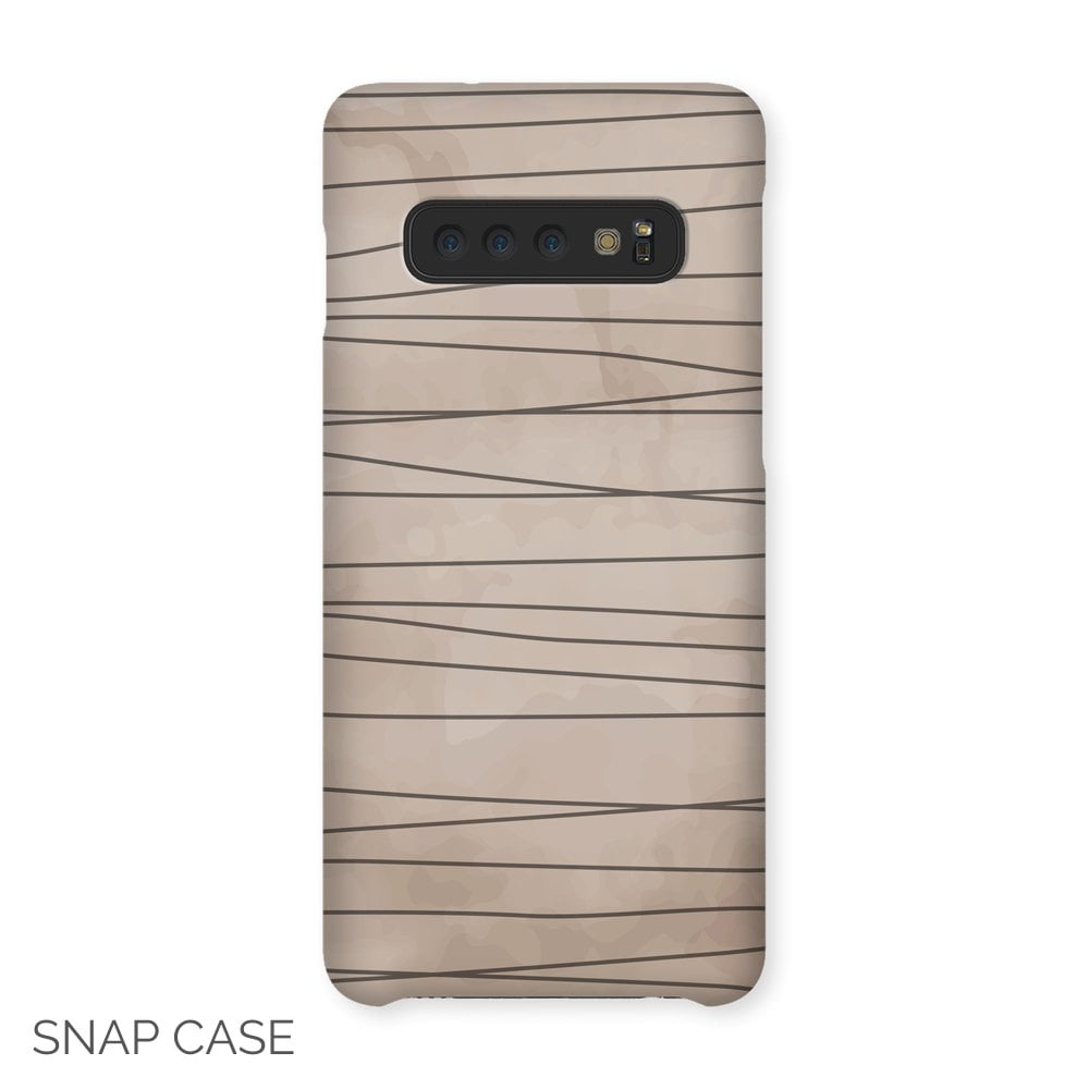Zig Zag Line Art Samsung Snap Case