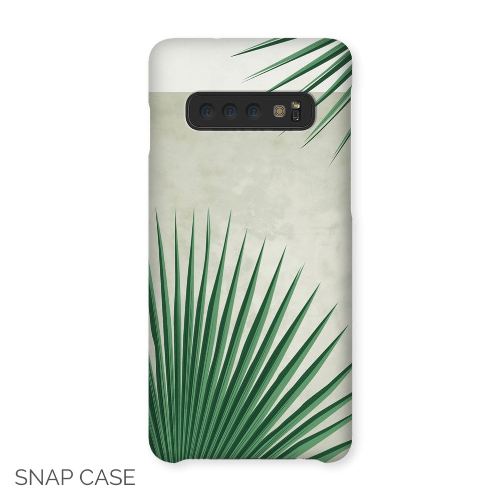 Minimalist Fan Palm Samsung Snap Case