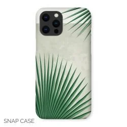 Minimalist Fan Palm iPhone Snap Case