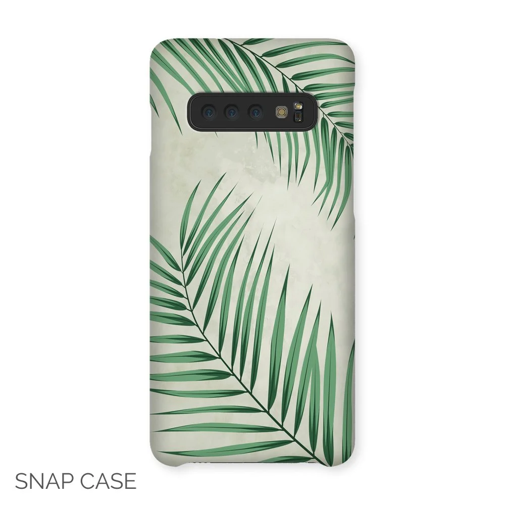 Minimalist Palm Leaf Samsung Snap Case