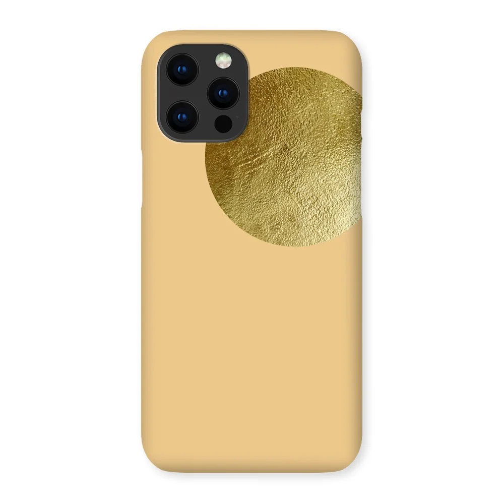 Rising Golden Moon Phone Case