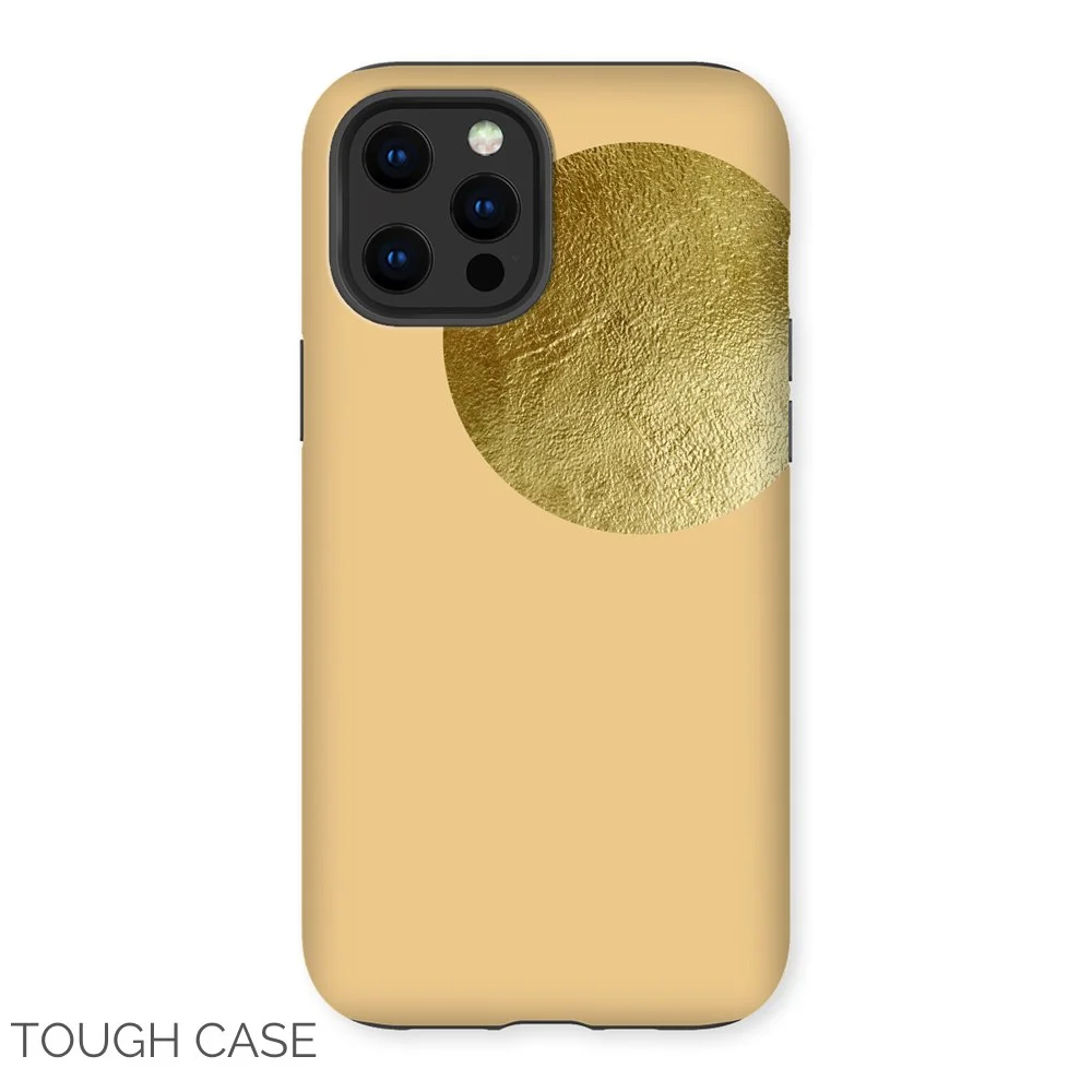 Rising Golden Moon iPhone Tough Case
