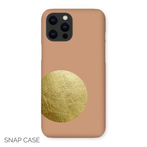 Setting Golden Moon iPhone Snap Case