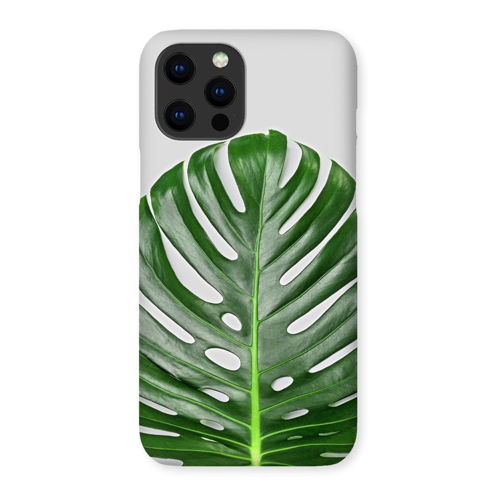 Large Monstera Leaf Phone Case