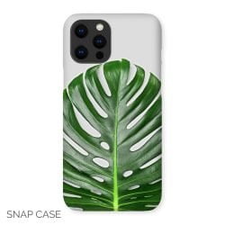 Large Monstera Leaf iPhone Snap Case