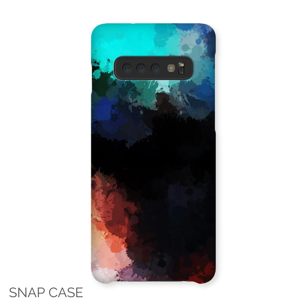 Abstract Fire and Ice Samsung Snap Case