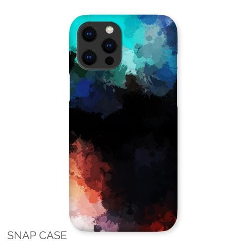 Abstract Fire and Ice iPhone Snap Case