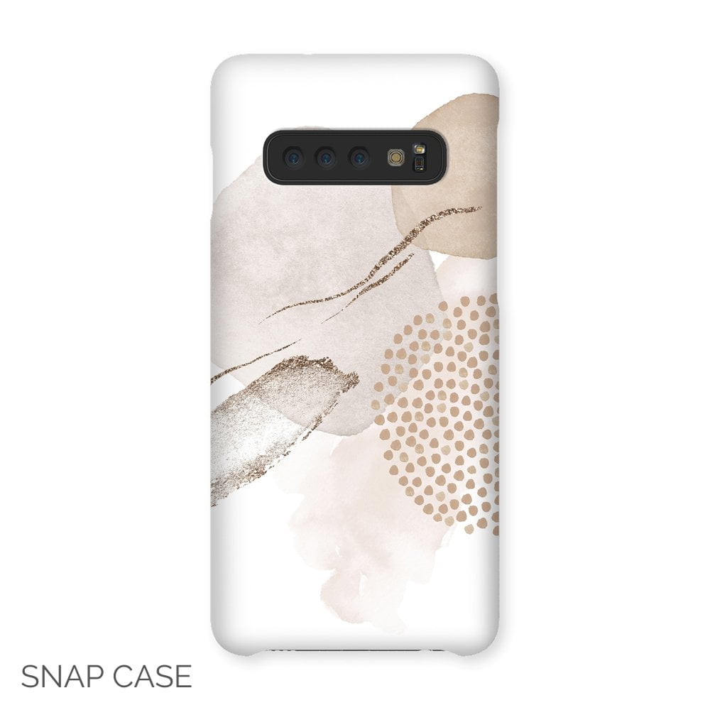 Blush Minimalist Abstract Samsung Snap Case