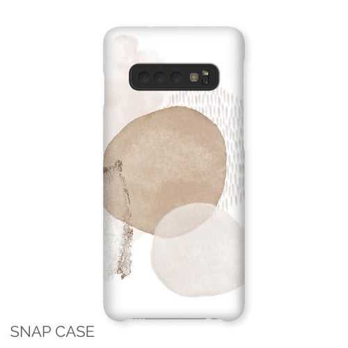 Neutral Minimalist Samsung Snap Case