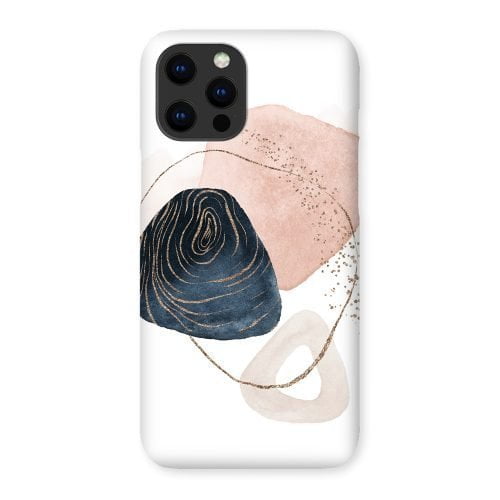 Blue and Pink Shapes Phone Case