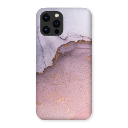 Pink and Gold Abstract Phone Case