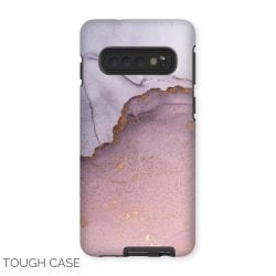 Pink and Gold Abstract Samsung Tough Case