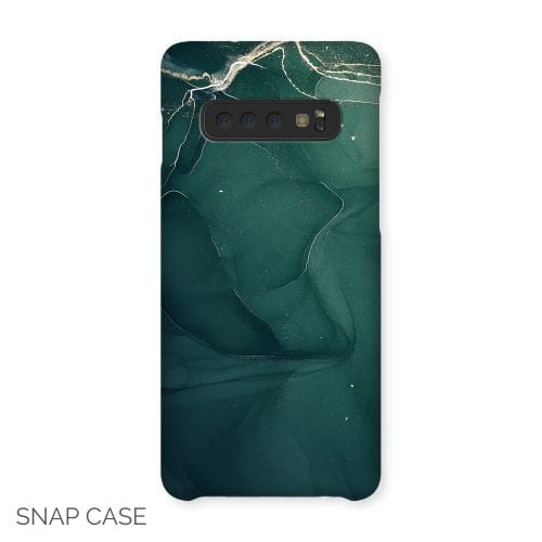 Green and Gold Samsung Snap Case
