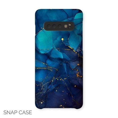 Abstract Blue Marble Samsung Snap Case