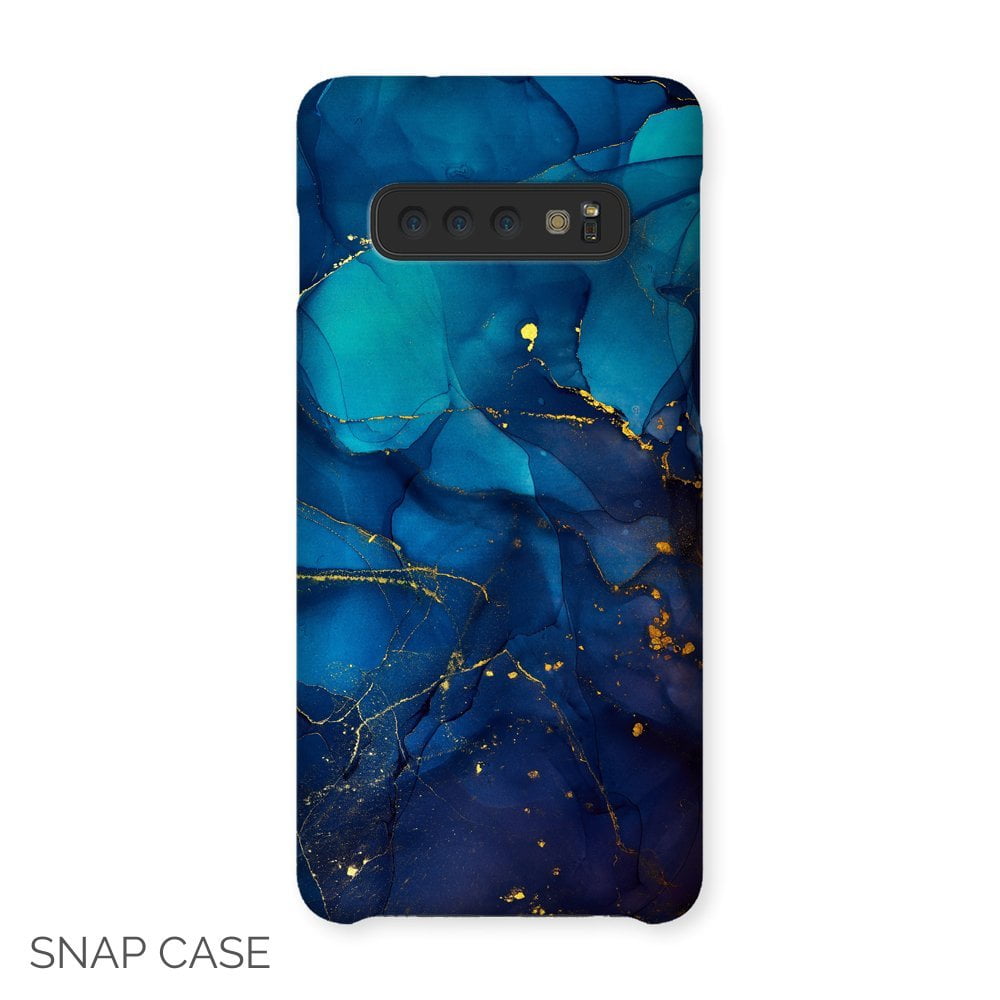 Abstract Blue Marble Samsung Snap Case