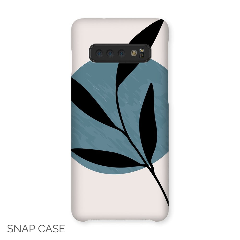 Abstract Leaf Silhouette Samsung Snap Case