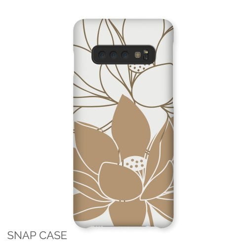 Boho Flowers Samsung Snap Case