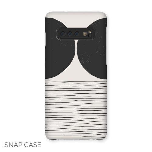 Abstract Shapes Line Art Samsung Snap Case
